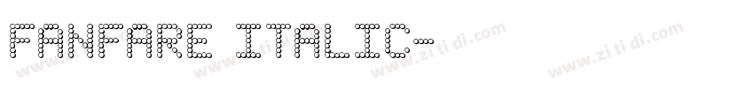 FANFARE Italic字体转换